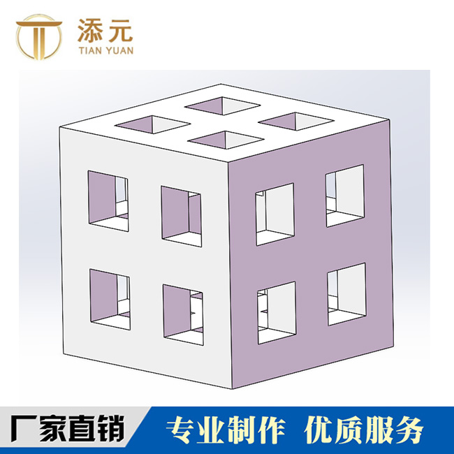 貝藻礁 3D模型圖